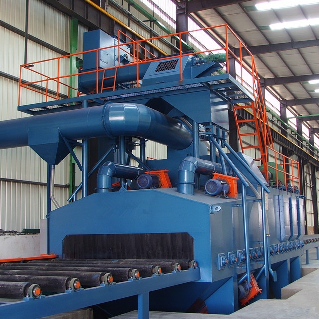 Smart Control Steel Plate Shot Blasting System（ 