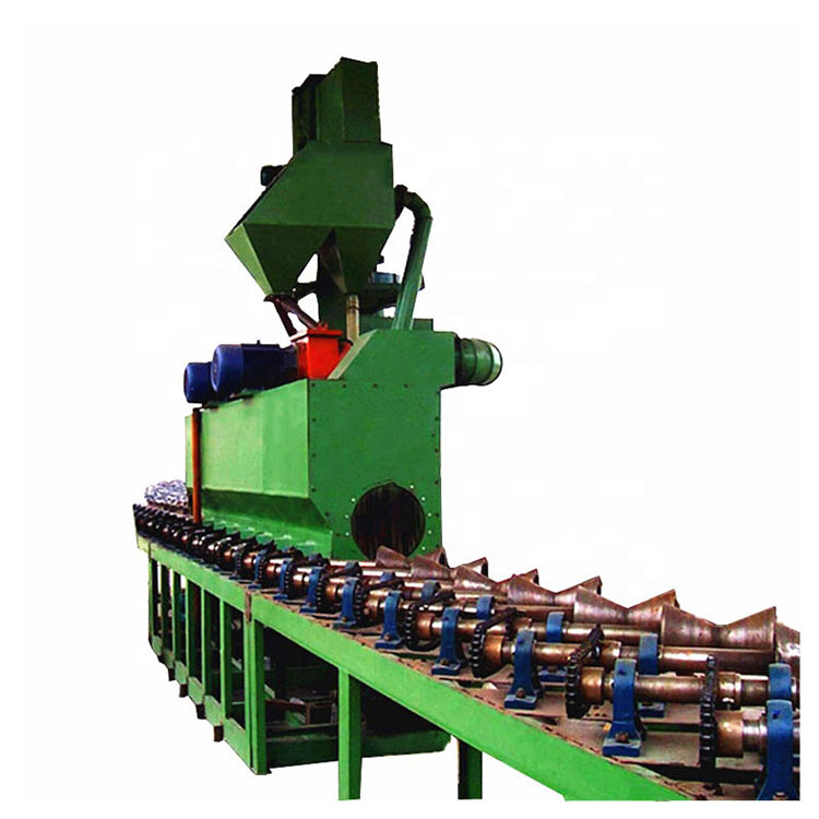 Steel Pipe Clean Shot Blasting Machine 