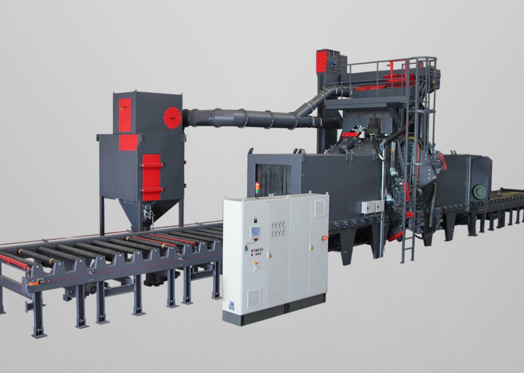 Smart Control Steel Plate Shot Blasting System（ 