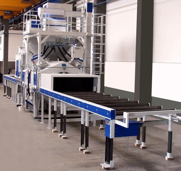 Smart Control Steel Plate Shot Blasting System（