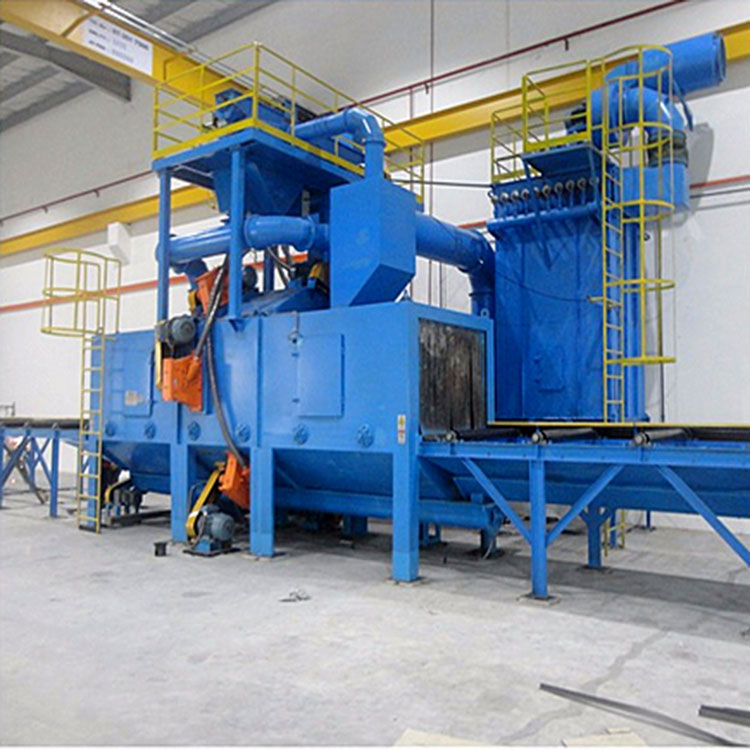Customizable H Beam Shot Blasting Equipment - Multi-Specification Steel Structure Surface Treatment 