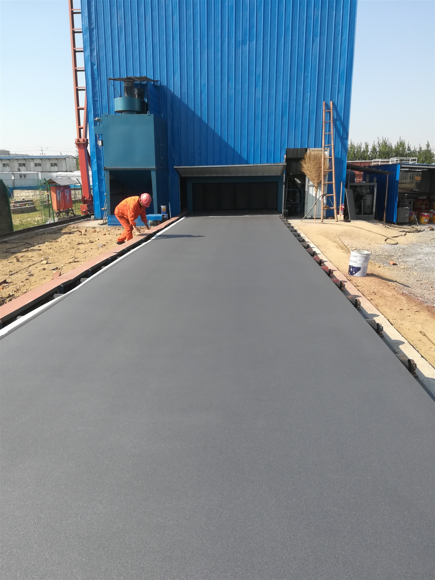 Steel Plate Shot Blasting Machine 