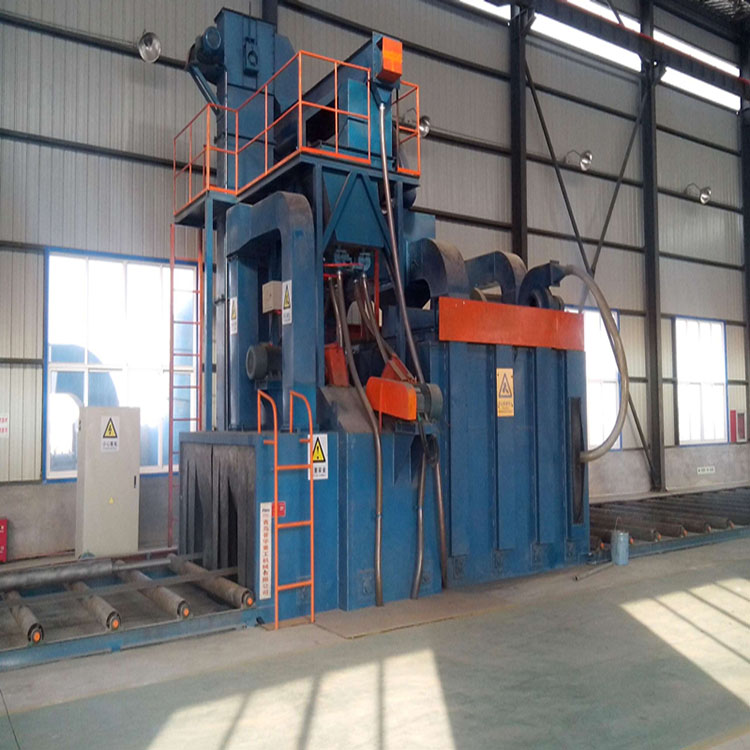 Customizable H Beam Shot Blasting Equipment - Multi-Specification Steel Structure Surface Treatment 
