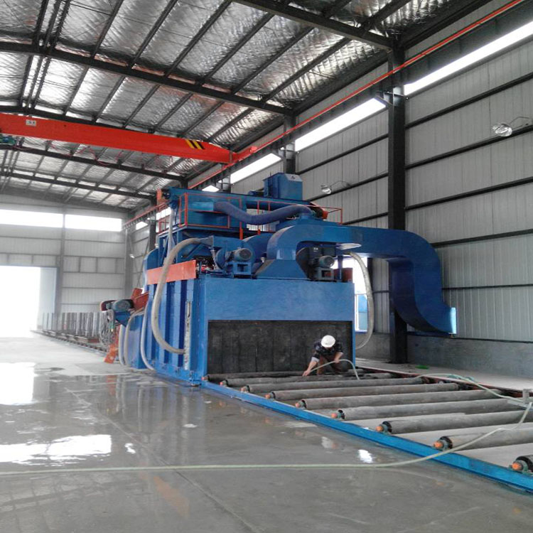 Customizable H Beam Shot Blasting Equipment - Multi-Specification Steel Structure Surface Treatment 