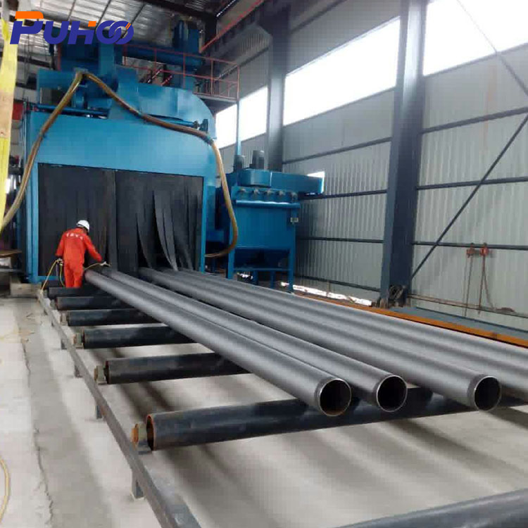 Pass Through Steel Tube Shot Blasting Machine - 2 